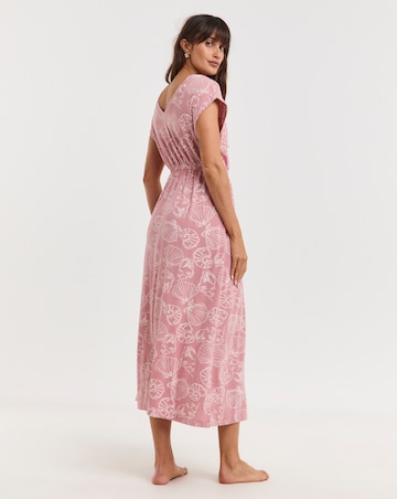 JD Williams (2 Pack) Value Maxi Nighties Shell Print