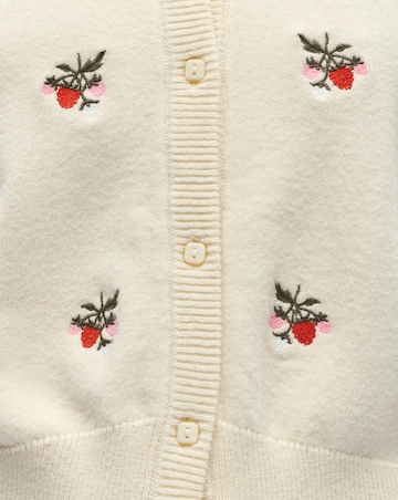 OBJECT Long Sleeve Embroidered Cardigan