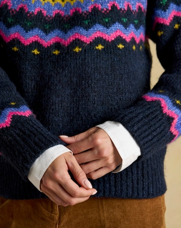 Joules Charlie Fairisle Knitted Jumper