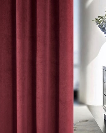 Oxford 100% Blackout Pencil Pleat Velvet Curtain