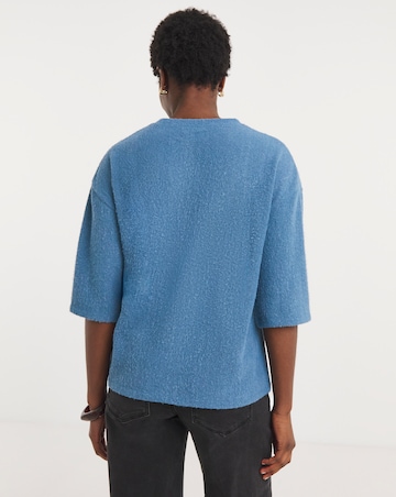 Brushed Soft Touch Half Sleeve Top