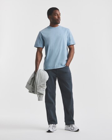 Union Garment Dyed T-Shirt- Blue