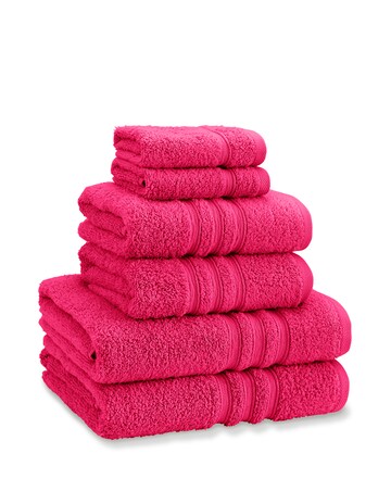 Catherine Lansfield Zero Twist 6 Piece Towel Bale