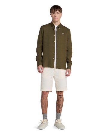 Timberland Mill Brook Linen Shirt - Green