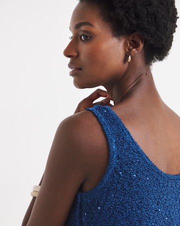 Sequin Knitted Tank