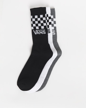 VANS Classic Check Crew Socks 3 Pack