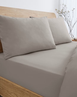 Pure Cotton 200 Thread Count Extra Deep 38cm Fitted Sheet