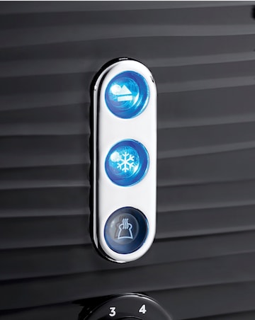 Russell Hobbs Inspire Kettle and Toaster Bundle Black