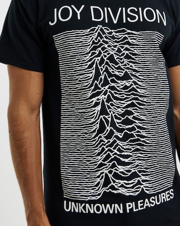 Joy Division Graphic Band T-Shirt - Black