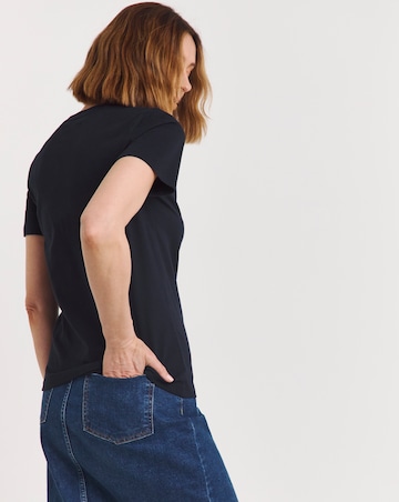 Tommy Hilfiger Slim Script Crew Neck T-Shirt