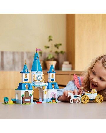 LEGO Disney Princess Cinderella's Castle & Horse Carriage 43275