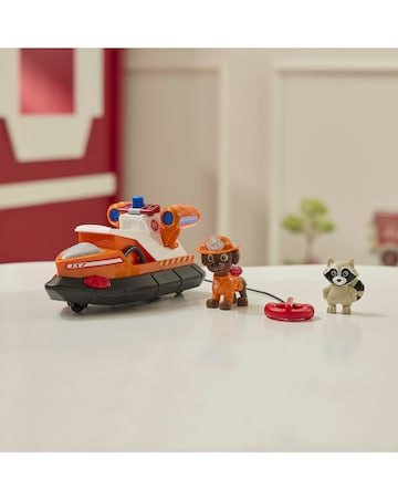Paw Patrol Fire Rescue Vehicle Zuma with Rescue Fire Boat