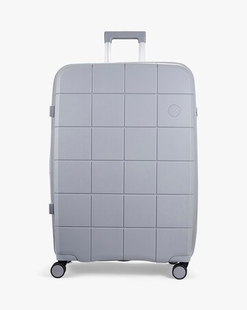Rock Pixel Large Suitcase - Grey
