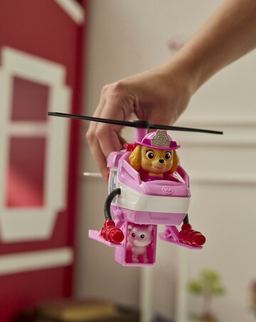 Paw Patrol Fire Rescue Vehicle Skye with Rescue Fire Chopper