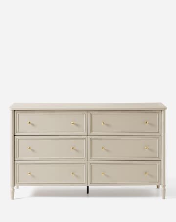 Darcy Bobbin Trim Large Chest of Drawers