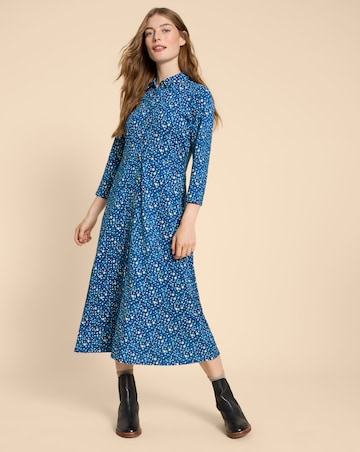 White Stuff Rua Jersey Shirt Dress