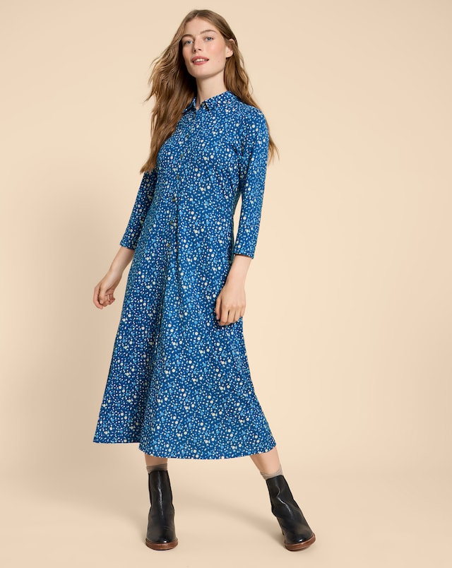 White Stuff Rua Jersey Shirt Dress
