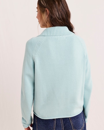 Julipa Pure Cotton Cable Knitted Jacket