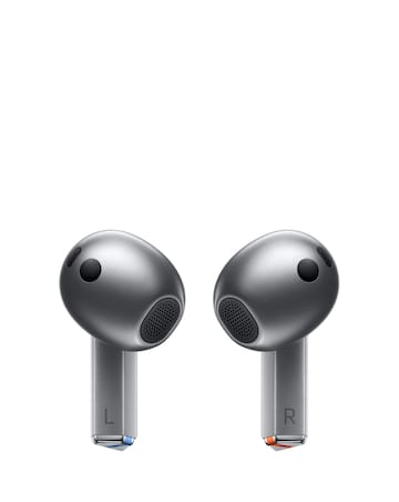 Samsung Galaxy Buds3 Wireless Earbuds - Silver - Galaxy AI
