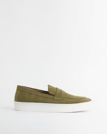 Suede Look Cupsole Loafer Standard Fit