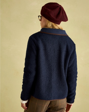 Joules Sadie Button up Borg Fleece Jacket