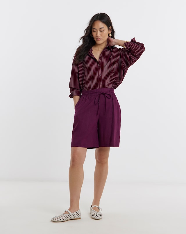 Linen Mix Shorts