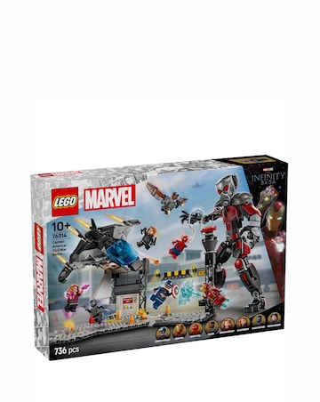 LEGO Marvel Captain America: Civil War Action Battle Buildable Playset 76314