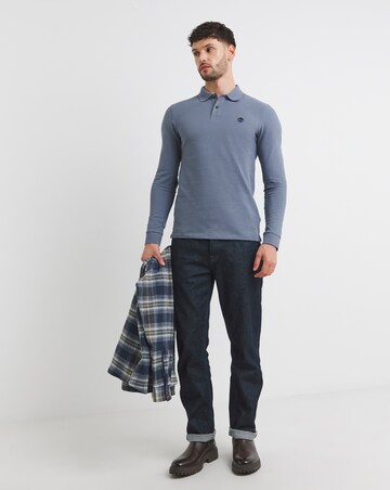 Timberland Long Sleeve Millers River Pique Polo