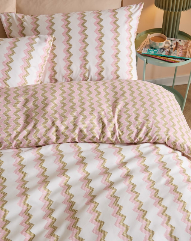 Izzie Reversible Soft Touch Duvet Cover Set