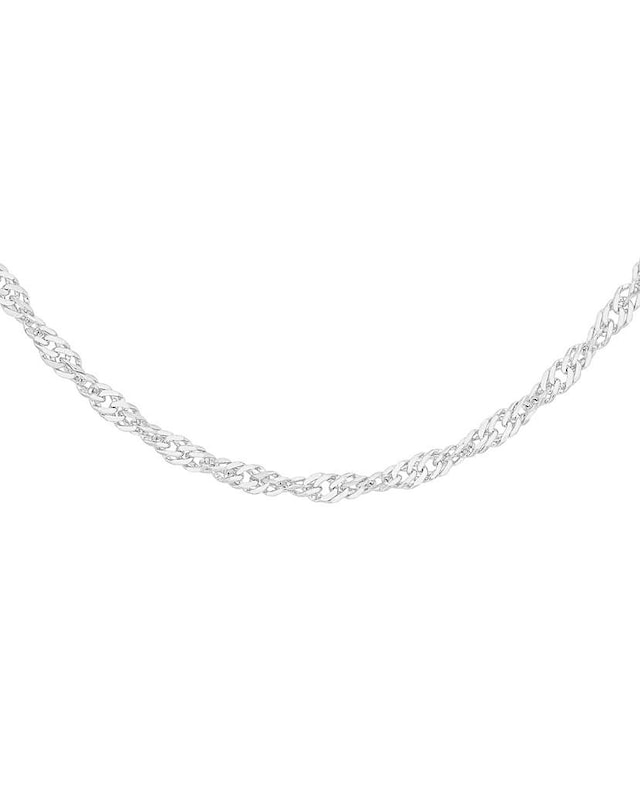 9ct Gold Twist Curb Chain