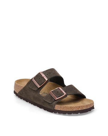 Birkenstock Classic Suede Arizona Sandals - Mocha