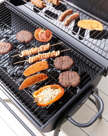 Oil Drum Charcoal BBQ