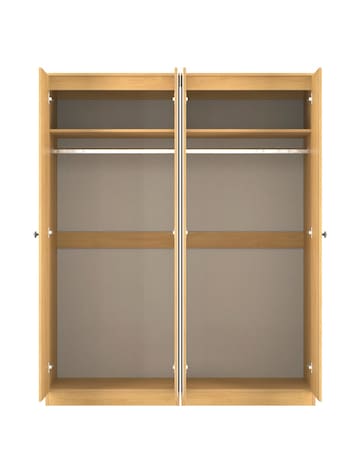 Richmond Ready Assembled 4 Door Wardrobe