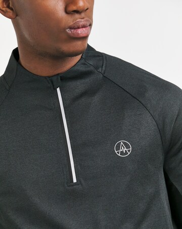 Active 1/4 Zip Track Top