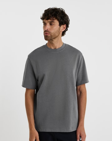 Folio Heavyweight Interlock T-Shirt-Grey
