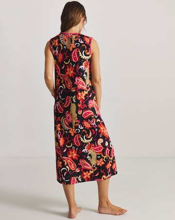 Figleaves Blanket Stitch Leopard Nightie