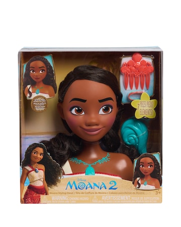 Disney Moana 2 Styling Head