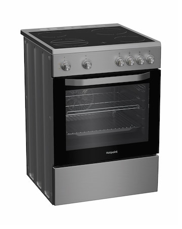 Hotpoint H6V5KMX/UK Electric Single Cooker Multiflow Stainless Steel Install