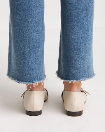 Anthology Meadow Leather Buckle Ballerina - Extra Wide Fit (EEE)