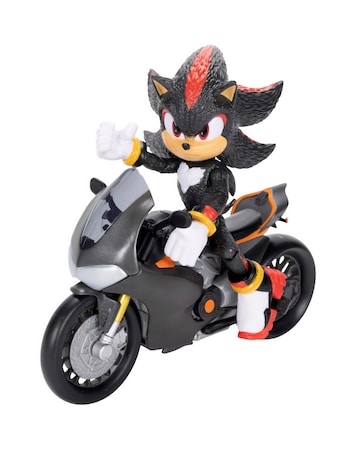 Sonic 3 Movie - Shadow and Motorcycle