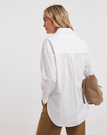 Oversized Poplin Shirt