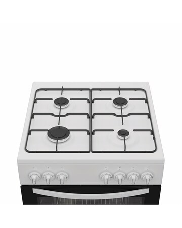 Indesit I6G3PMW/UK 60cm Gas Single Cooker - White
