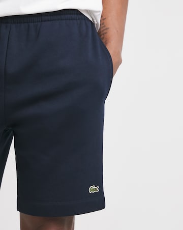 Lacoste Croc Logo Sweat Short - Navy
