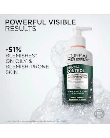 L'Oreal Men Expert Derma Control Purifying Cleansing Gel