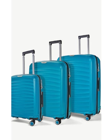 Rock Sunwave 3pc Suitcase Set