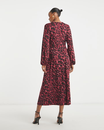 Soft Touch V Neck Tea Dress