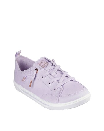 Skechers Lavender Bobs B Cute Trainers- Standard Fit (D)