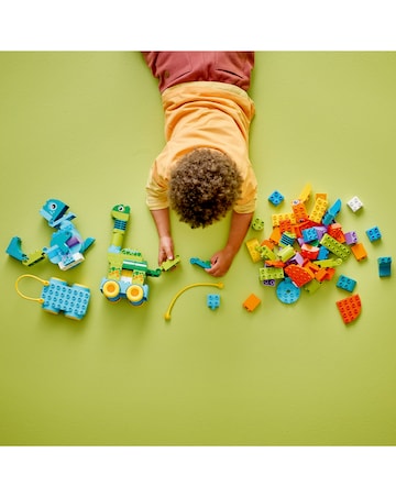 LEGO DUPLO Town 3in1 Dinosaurs on Wheels Learn-Through-Play Toddler Toy 10451