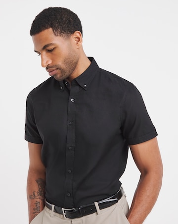 Short Sleeve Oxford Shirt Long Length