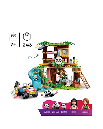 LEGO Friends Panda Sanctuary Animal Care Building Set Toy 42648